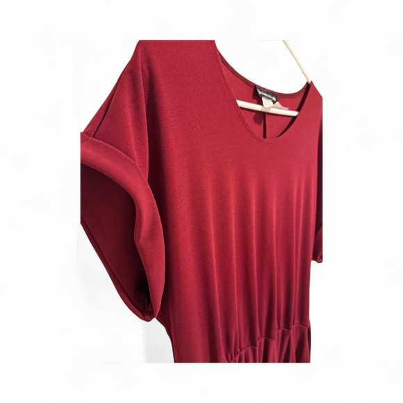 NWT Burgundy women Dress - Picture 5 of 16